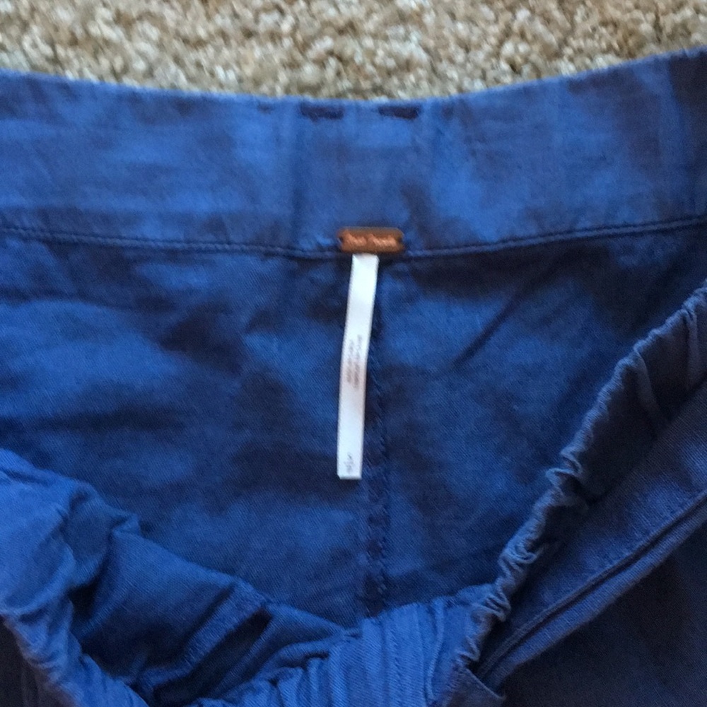 Free people bluebell belted wide-leg pants - Picture 4 of 4